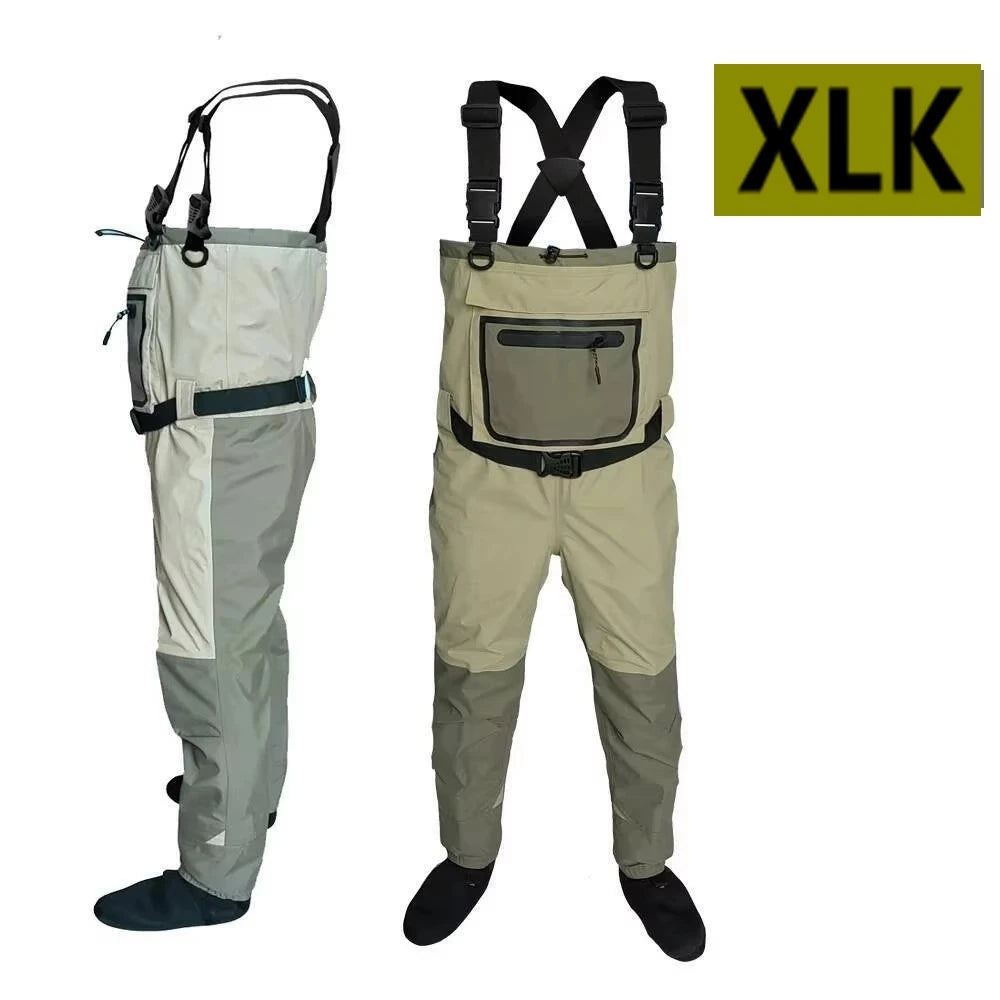 fly fishing tackle waders neoprene foot for men raft hunting Quick-dry Waterproof and breathable Children to adults