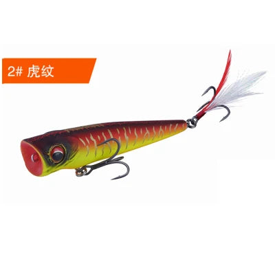 FISHANT Popper Noise Long Shot 3D Fisheye Water Surface Floating Fishing Lure 6g-19g Artificial Wobbler Fake Bait Lures For Fish