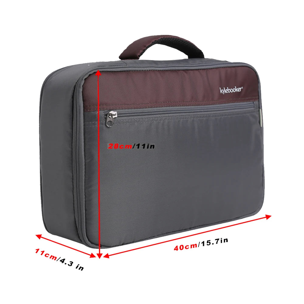Fishing Reel Storage Case Portable Fishing Gear Organizer Reel Case Fishing Tackle Bag for Spinning Baitcasting Fly Reels