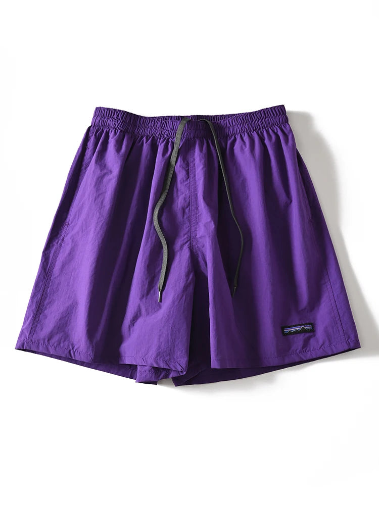 Men's Sporty Mesh Lined Quick Dry Breathable Summer Shorts Running Training Four-Quarter Pants Casual Loose Fit Youth Style