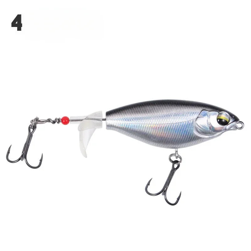 1pcs 6g/10g Floating Pencil Noise Lure Surface Wobbler Spinning Hard Bait 65mm/80mm Self-contained Spinnerbait LUYA BAITS
