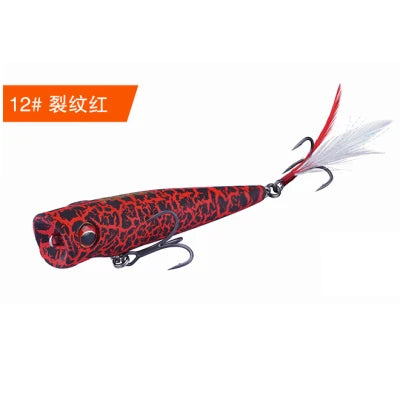 FISHANT Popper Noise Long Shot 3D Fisheye Water Surface Floating Fishing Lure 6g-19g Artificial Wobbler Fake Bait Lures For Fish