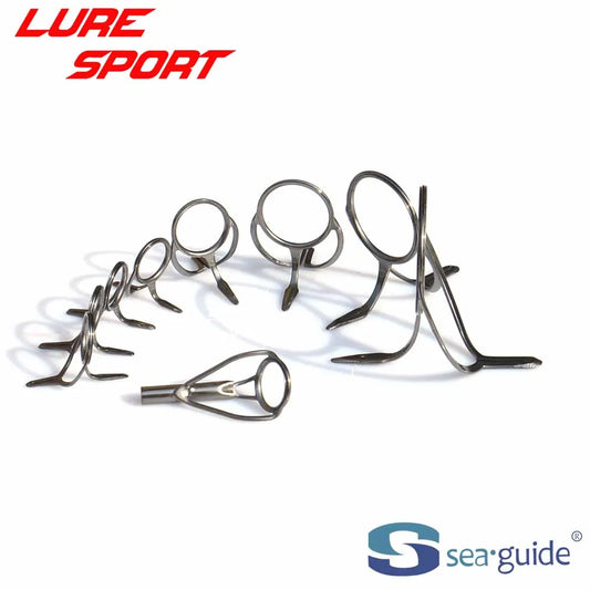 SeaGuide 9pcs Steel Frame Grey Steel Ring AUBDG30 Guide AUVDT Top Guide Rod Building component DIY Accessory