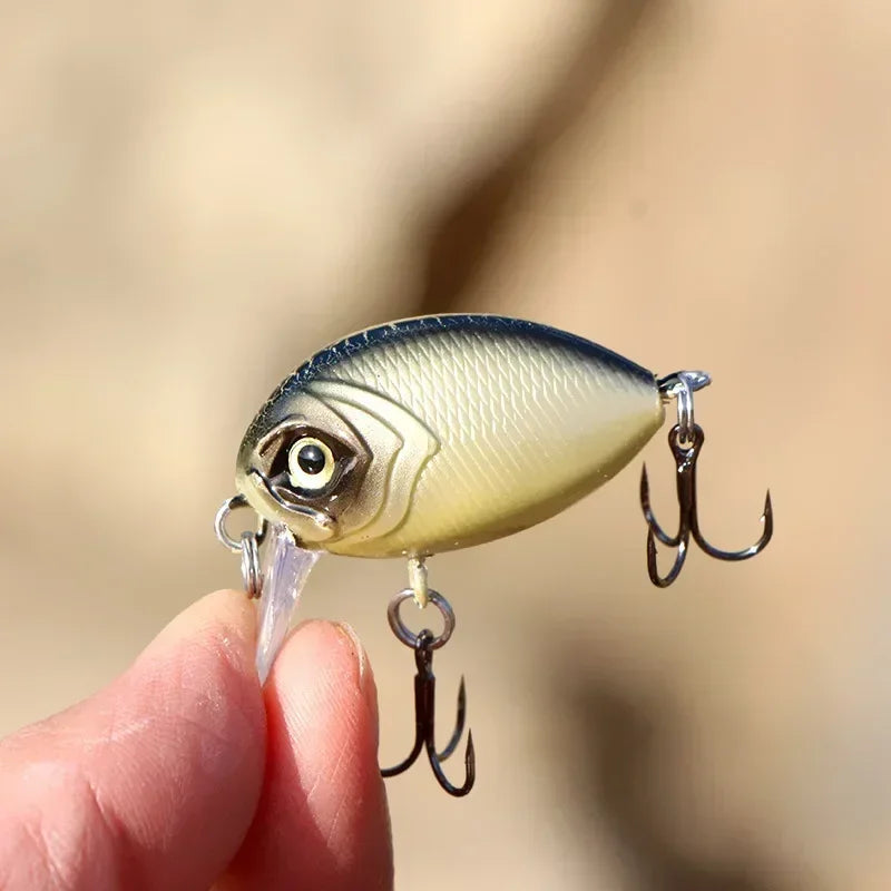 Mini crank Micro winter fishing lure 3.7g 32mm Artificial Hard Baits Crankbaits wobblers for trout prech fishing Tackle
