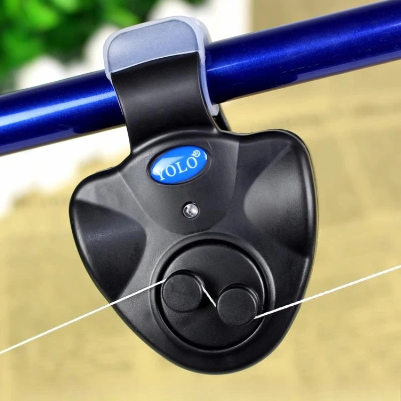 Waterproof Fishing Alarm Automatic Fish Sensor for Fishing Rods High-sensitivity Flashlight for Fishing Rods Electronic Bell