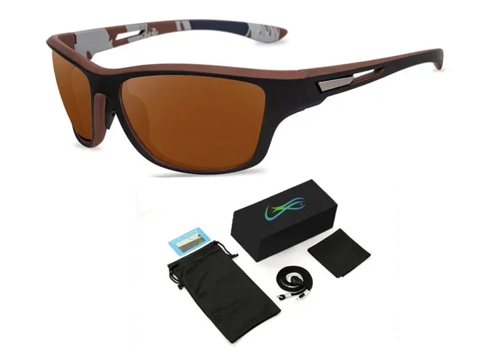 Luxury Polarized Fishing Sunglasses  Fishing Classic Sun Glasses Men's Driving Shades Male sunglass Vintage Travel sunglass