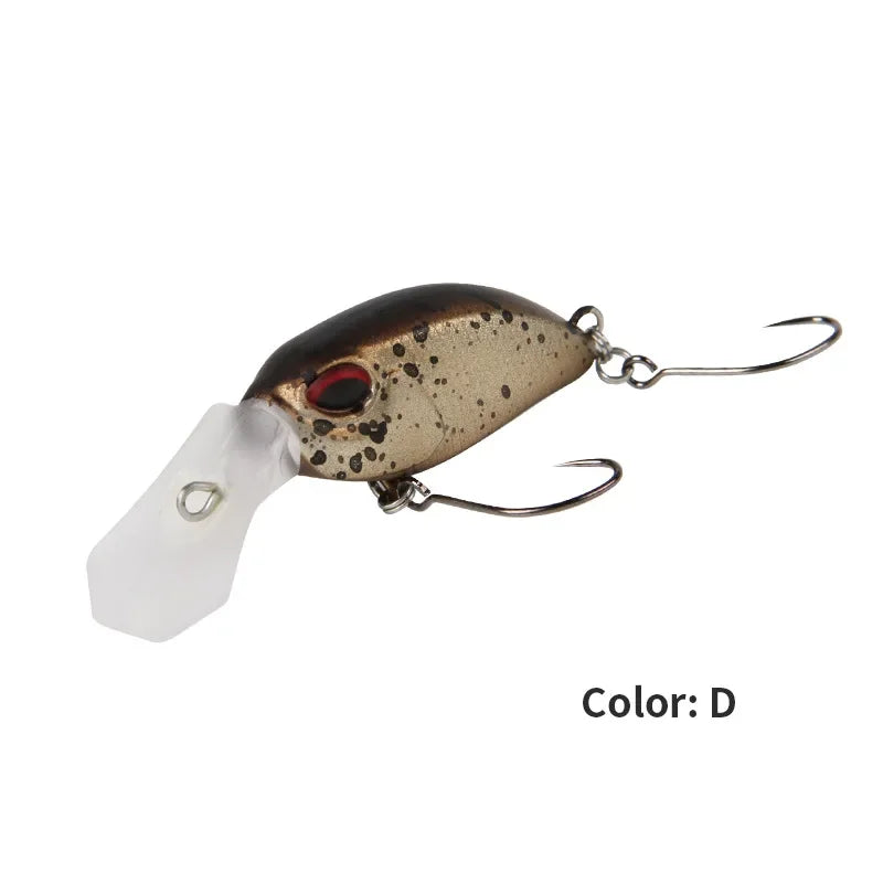 Mini Crank 30mm2.8g Slow Sinking Crankbait Artificial Bait Wobblers Hard Baits for Trout Pike Perch Fishing Lures