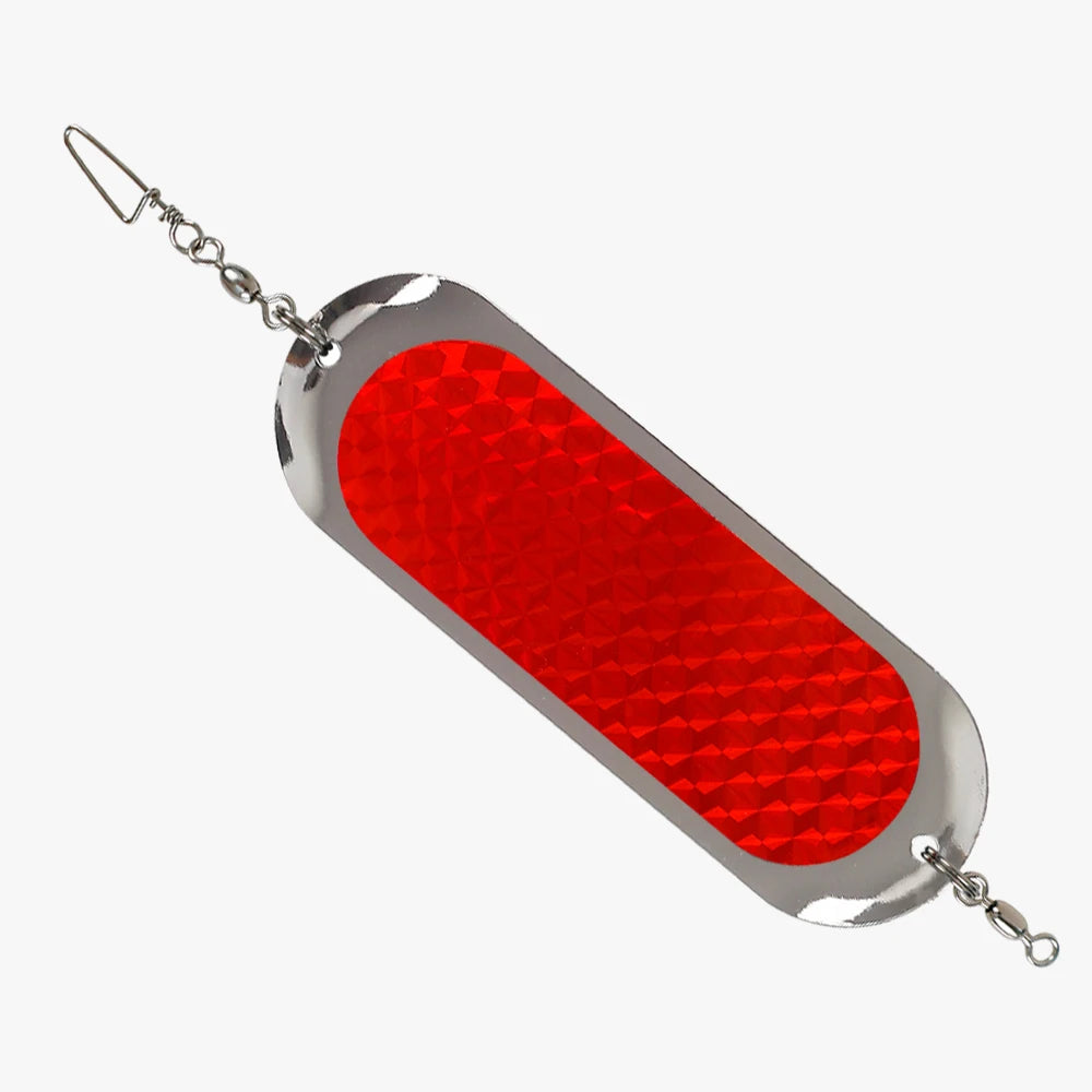 LUSHAZER Fishing Trolling Flasher Durable Fishing Lure 185mm27g for Freshwater Seawater Rust-Resistant Diving Flash Board Bait
