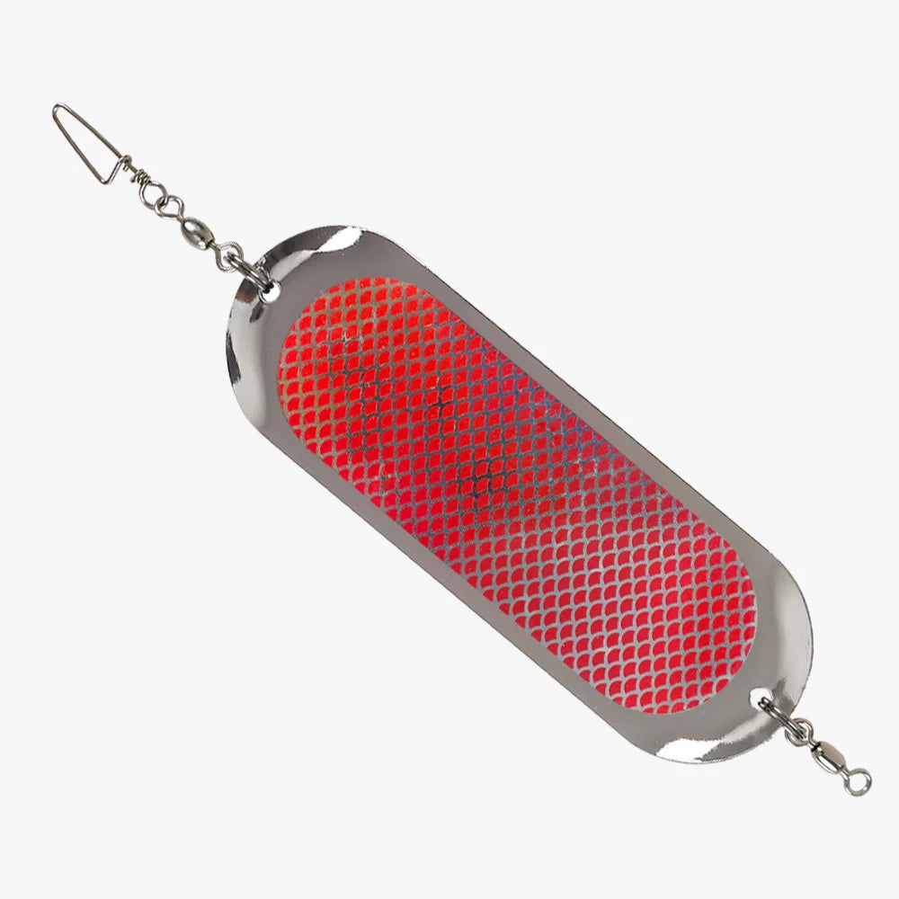 LUSHAZER Fishing Trolling Flasher Durable Fishing Lure 185mm27g for Freshwater Seawater Rust-Resistant Diving Flash Board Bait