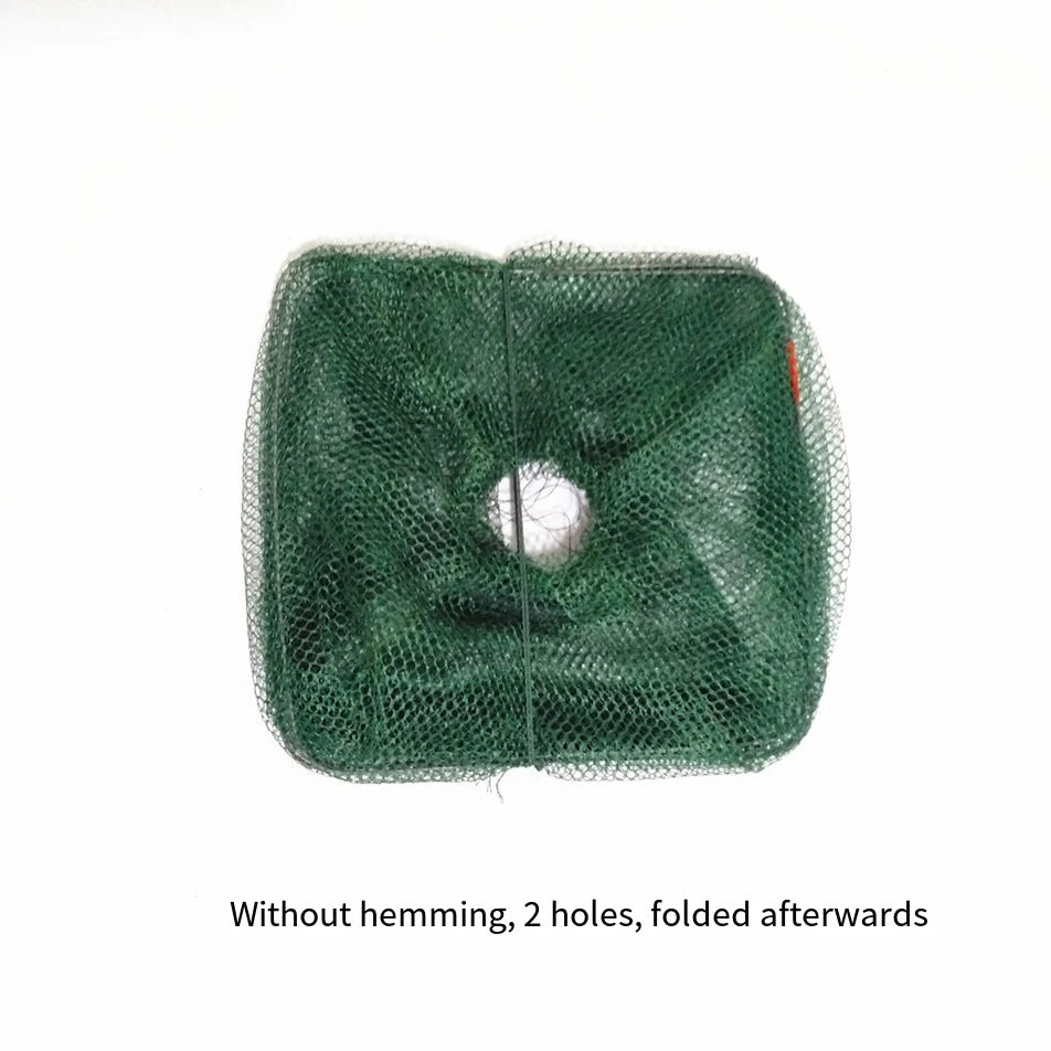 Foldable Fishing Trap Net Shrimp Fish Crab Bait Net Crayfish Tools Fishing Shrimp Mesh Trap Crab Catcher Fishing Prawn