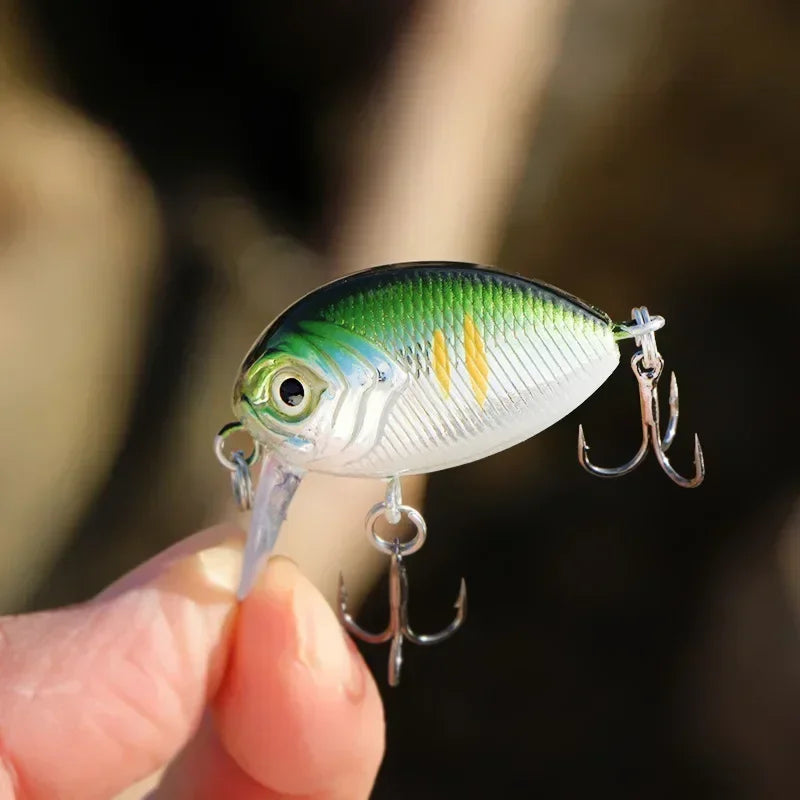 Mini crank Micro winter fishing lure 3.7g 32mm Artificial Hard Baits Crankbaits wobblers for trout prech fishing Tackle