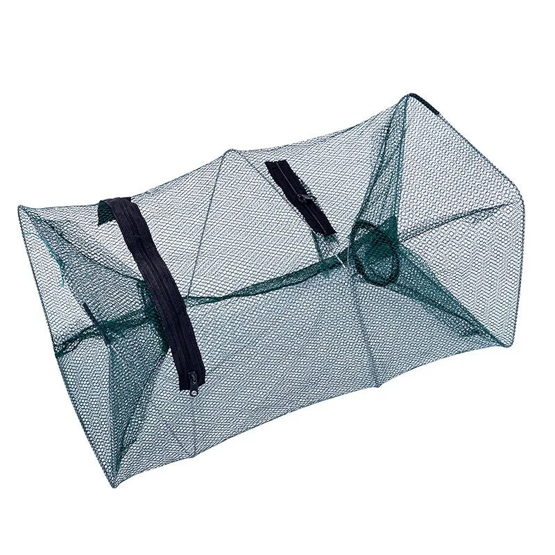 Foldable Fishing Trap Net Shrimp Fish Crab Bait Net Crayfish Tools Fishing Shrimp Mesh Trap Crab Catcher Fishing Prawn
