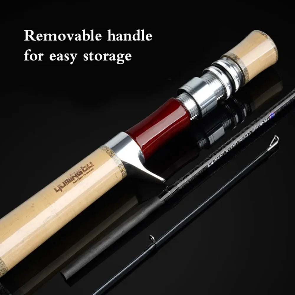 Fishing Fame - Chixi Fourth Generation - Fuji Guide Ring Ultralight Micro Bait Rod Super Soft UL Adjustment, Stream Lure Rod
