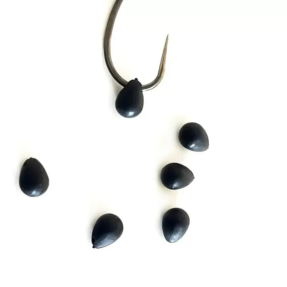 5-20Pcs Tungsten Fishing Shot Sinkers on The Hook Beads 0.42g Downforce Carp Accessories Pesca Fishhook Lure Shot-on Weight