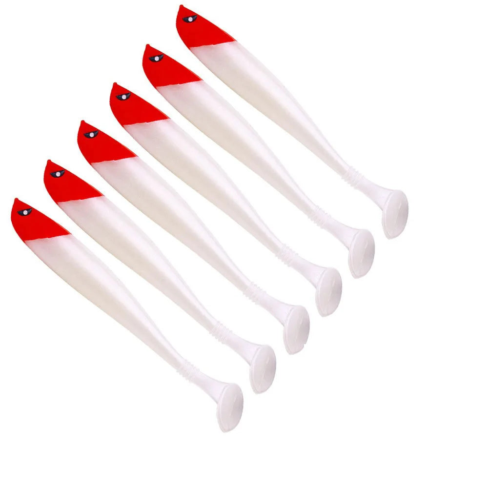 9cm 4g Soft Silicone Fishing Lure Minnow Saltwater Freshwater Worms Wobblers Artificial Bait Bass Tackle Jigs