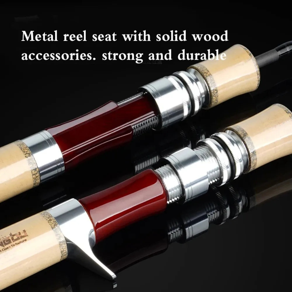 Fishing Fame - Chixi Fourth Generation - Fuji Guide Ring Ultralight Micro Bait Rod Super Soft UL Adjustment, Stream Lure Rod
