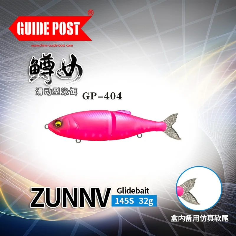 Swimbait Fishing Lure 145mm 32g Sinking Glidebait Wobbler Jointed Bait Artificial Hard Bait 145SS Bass Pike Trout Fishing Tackle