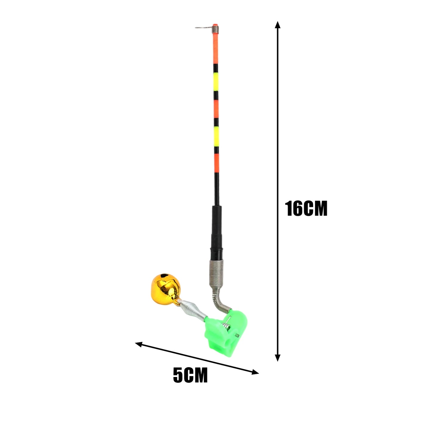 Fishing Bite Alarm Fishing Luminous Stick Waterproof LED Alert Shore Fish Road Skating Bait Detection Waterproof Steel Tackle