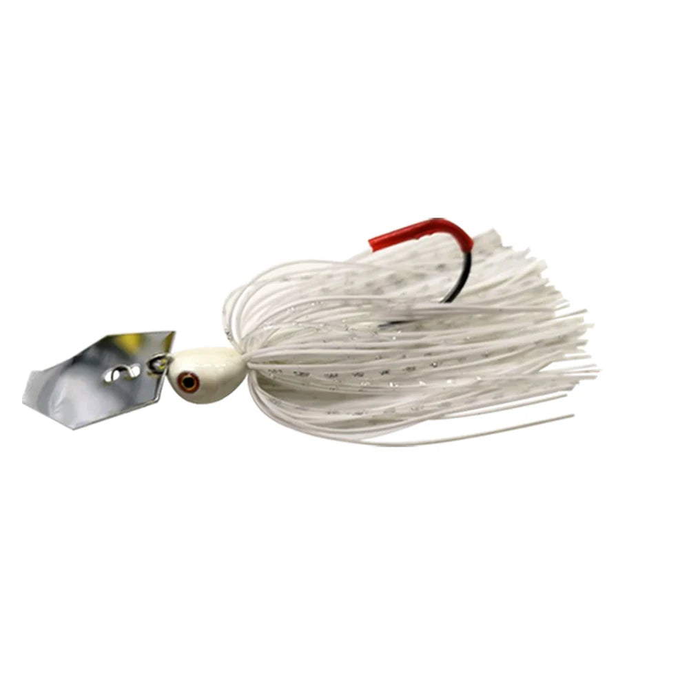 wholesale 10pcs 14G/18G fishing lure Chatter bait spinner bait  Blade Jig Dancer Buzzbait wobbler chatterbait for bass pike fish
