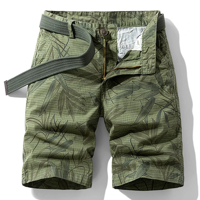 Men Summer New Brand Cotton Cargo Shorts Men Multi Pocket Breathable Casual Jogger Short Tactical Casual Short Male Dropshipping