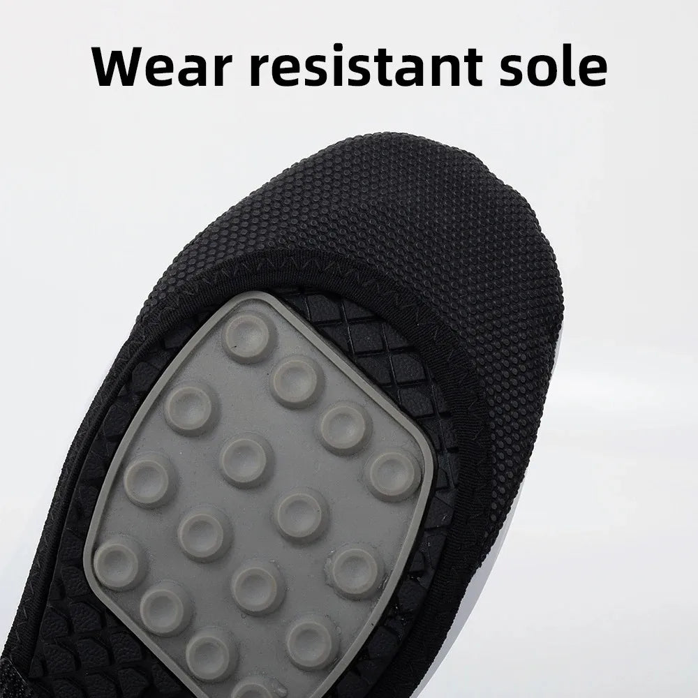 YKYWBIKE 2026 Cycling Shoes Cover Aerodynamic Waterproof Overshoes Black Bicycle Accessorie White Road Bike Short Overshoes