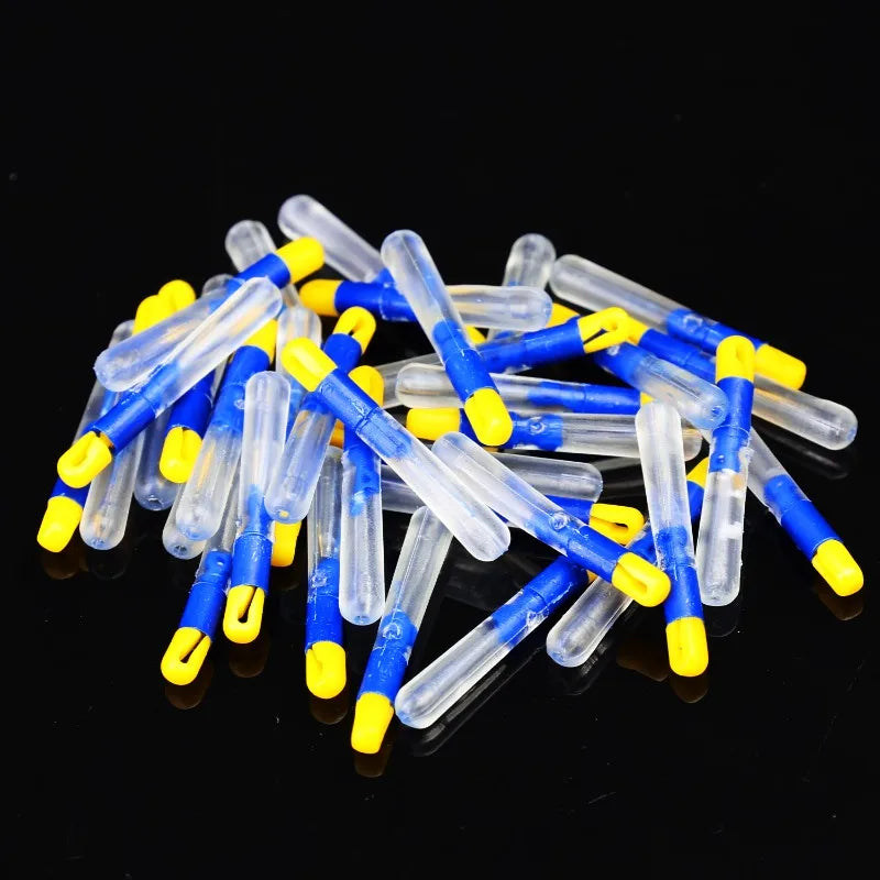 Sliding Float Seats Bite Alarm Silicone Stopper for Fishing Line 1.0-2.0mm Transparent Low Elastic Durable Plastic Core Adjust