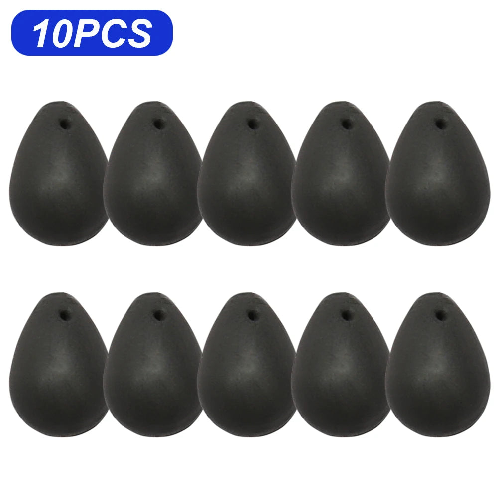 5-20Pcs Tungsten Fishing Shot Sinkers on The Hook Beads 0.42g Downforce Carp Accessories Pesca Fishhook Lure Shot-on Weight