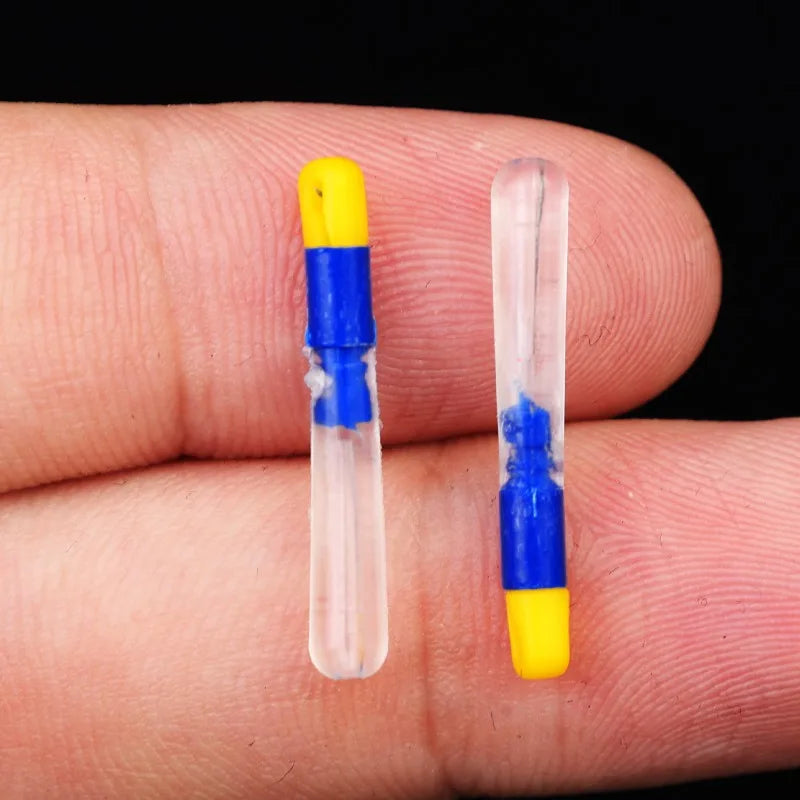 Sliding Float Seats Bite Alarm Silicone Stopper for Fishing Line 1.0-2.0mm Transparent Low Elastic Durable Plastic Core Adjust