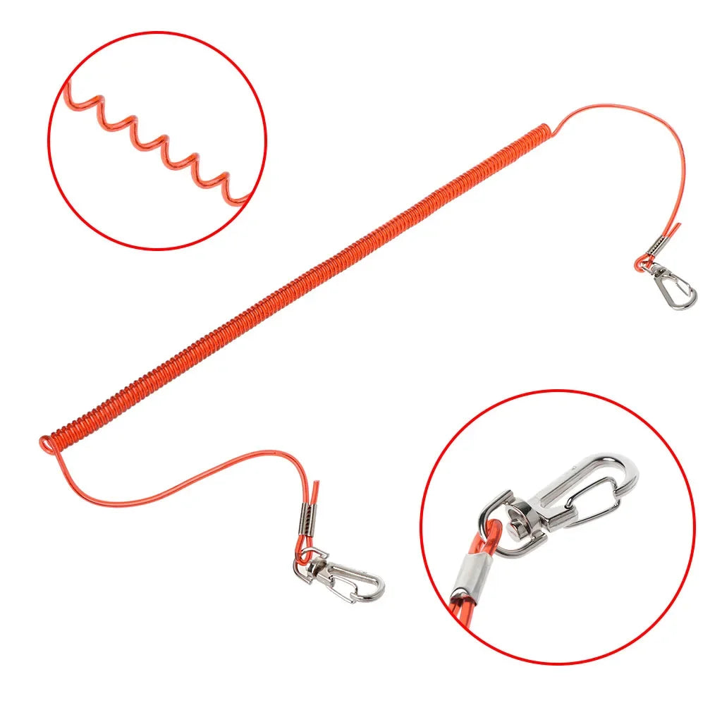 3m-20m Fishing Tackle Accessories Set Fishing Lanyard Ropes + Magnetic Buckle for Fishing