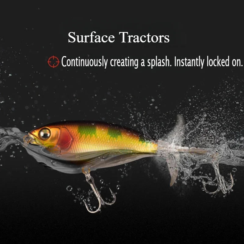 1pcs 6g/10g Floating Pencil Noise Lure Surface Wobbler Spinning Hard Bait 65mm/80mm Self-contained Spinnerbait LUYA BAITS