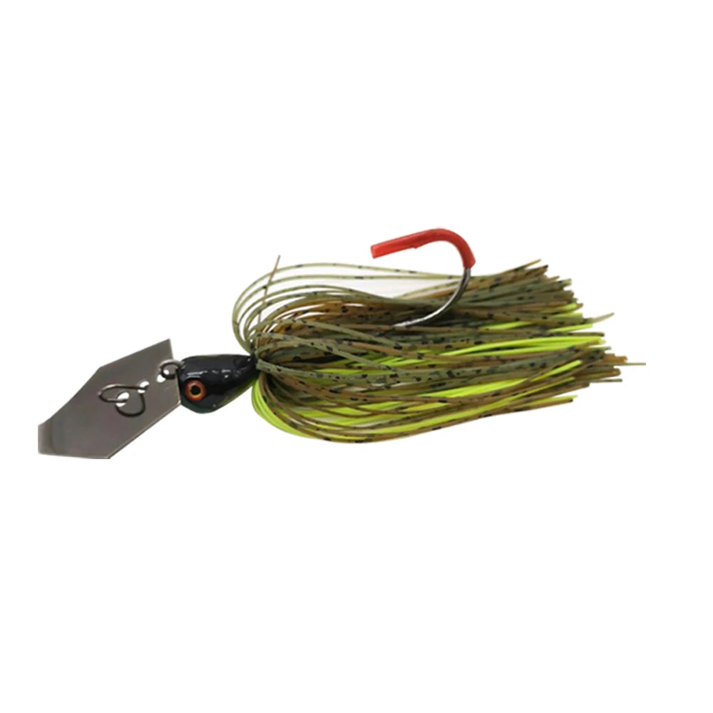wholesale 10pcs 14G/18G fishing lure Chatter bait spinner bait  Blade Jig Dancer Buzzbait wobbler chatterbait for bass pike fish