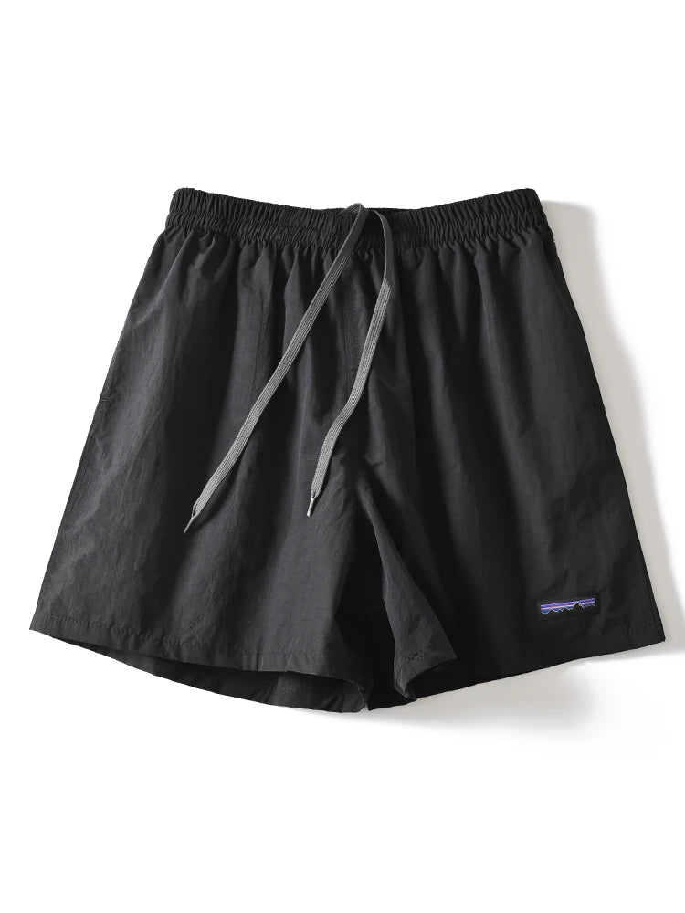 Men's Sporty Mesh Lined Quick Dry Breathable Summer Shorts Running Training Four-Quarter Pants Casual Loose Fit Youth Style