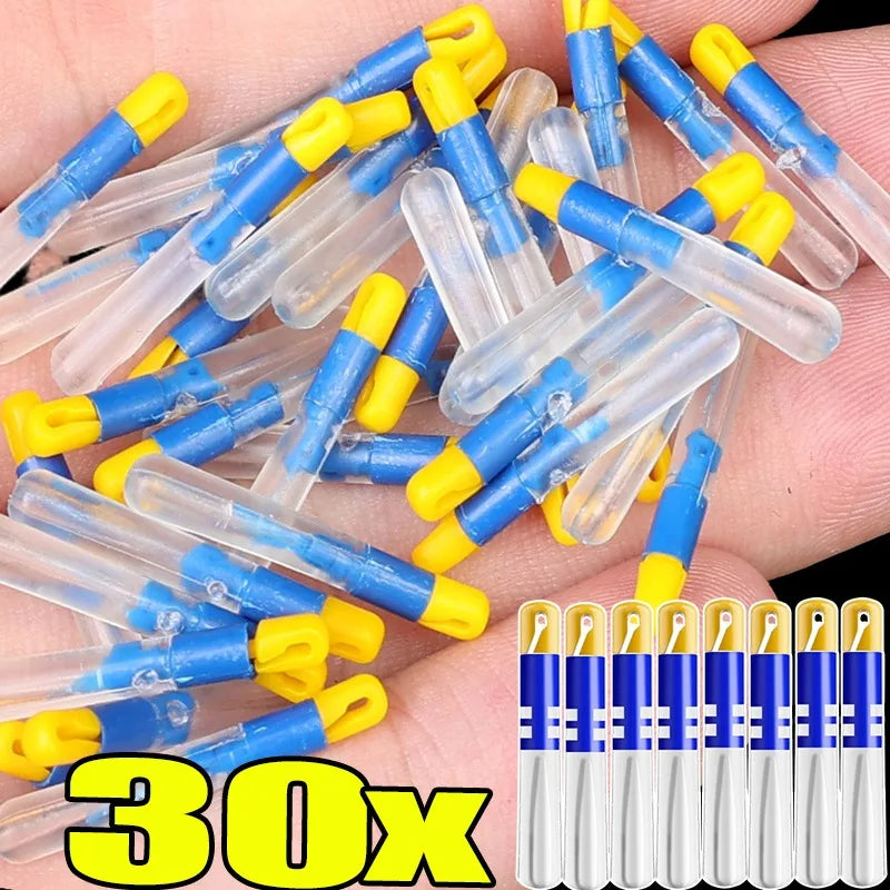 Sliding Float Seats Bite Alarm Silicone Stopper for Fishing Line 1.0-2.0mm Transparent Low Elastic Durable Plastic Core Adjust