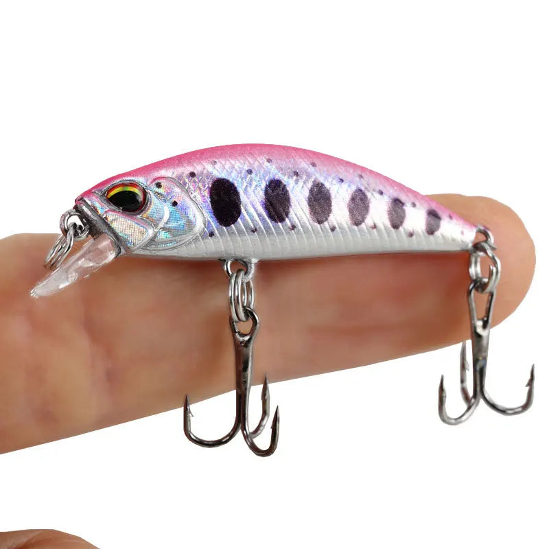 ALASICKAHot 38mm 3.2g Mini Sinking Minnow Fishing Lures Jerkbaits Peche Artificial Bait Wobbler Lure for Trout Bass Carp Fishing