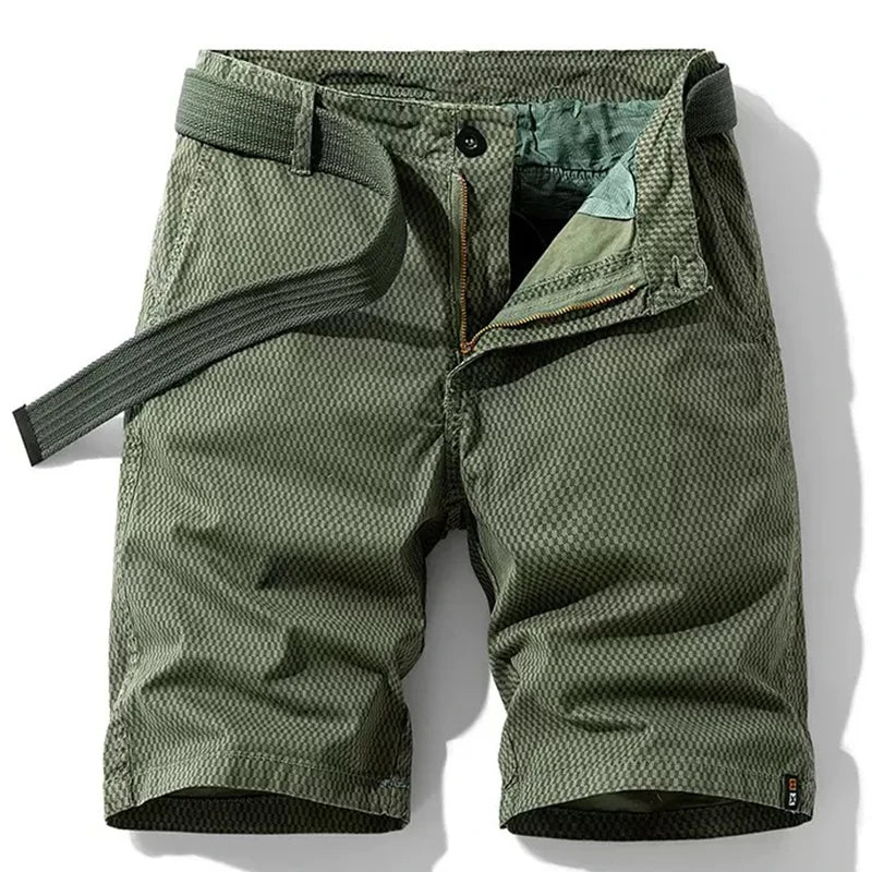Men Summer New Brand Cotton Cargo Shorts Men Multi Pocket Breathable Casual Jogger Short Tactical Casual Short Male Dropshipping