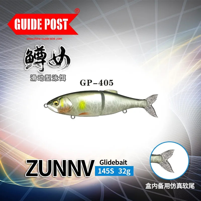 Swimbait Fishing Lure 145mm 32g Sinking Glidebait Wobbler Jointed Bait Artificial Hard Bait 145SS Bass Pike Trout Fishing Tackle
