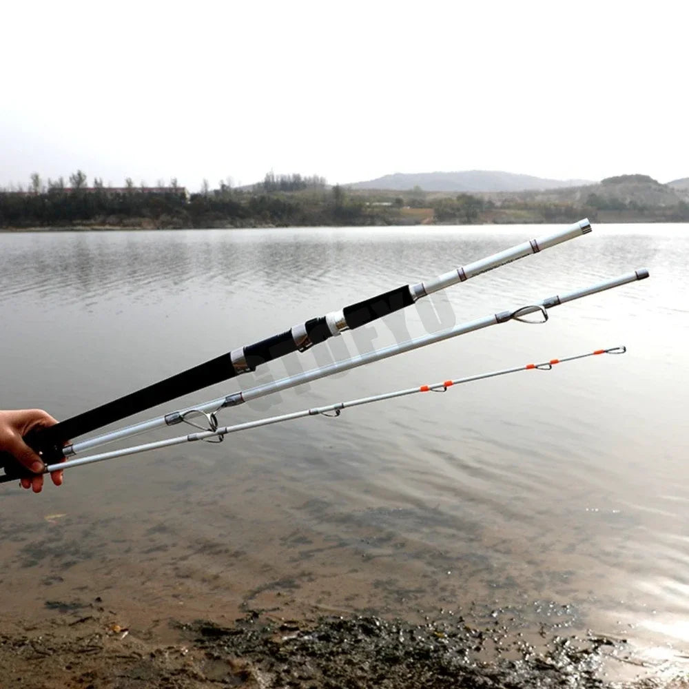 Portable Fishing Boat Raft Rod Superhard Spinning Lure Carbon Fishing Pole 1.8 M 2.1M 2.28M Jigging Trolling Fishing Rod
