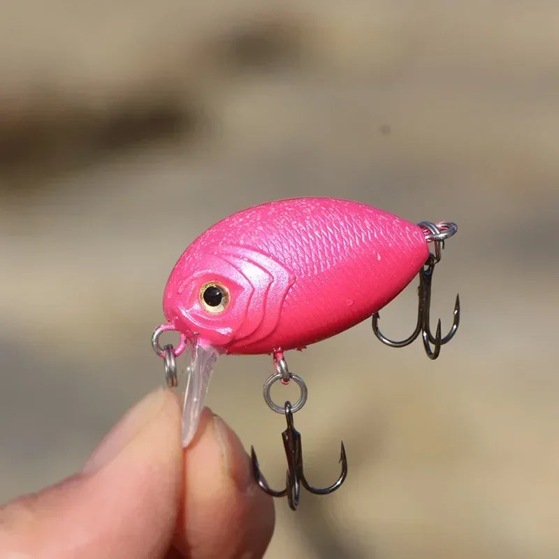 Mini crank Micro winter fishing lure 3.7g 32mm Artificial Hard Baits Crankbaits wobblers for trout prech fishing Tackle