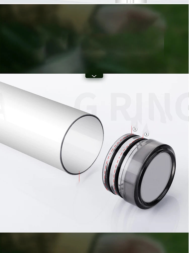 Fishing Rod Float Storage Tube Fishing Rod Float Storage Tube Clear Loaded Pellet Waggler Float Tube Fishing Tackle Accessory