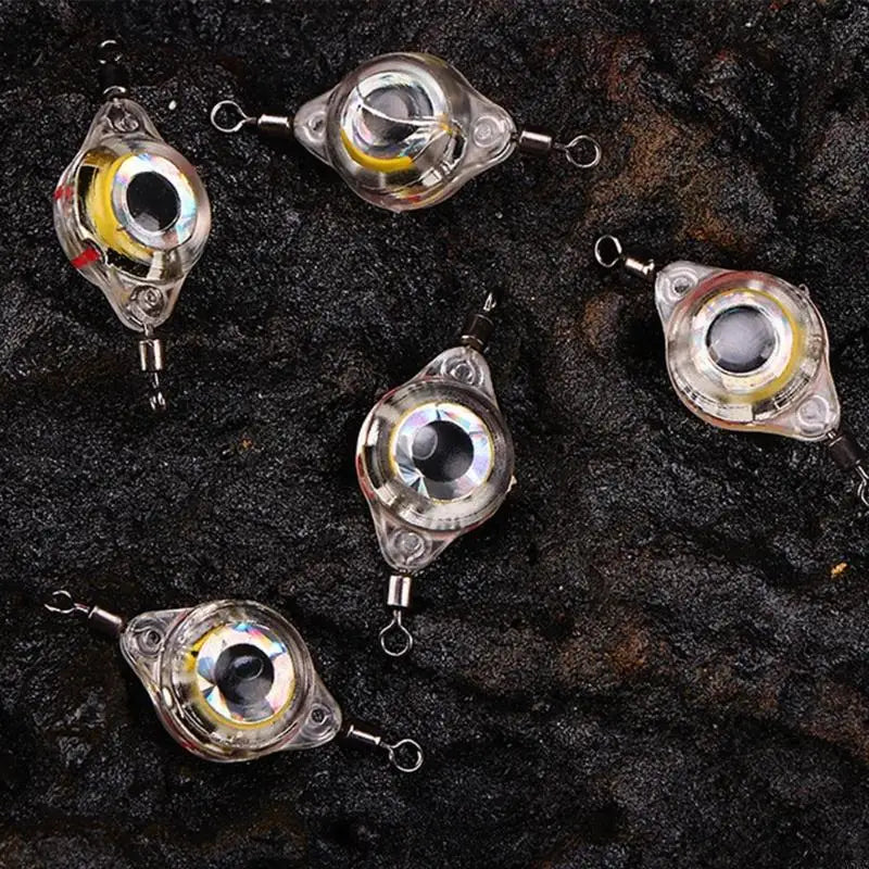 Saltwater Trolling Drop Fishing Lures Underwater Flasher Halibut Flasher Fishing Lures Lighted Fishing Spoons