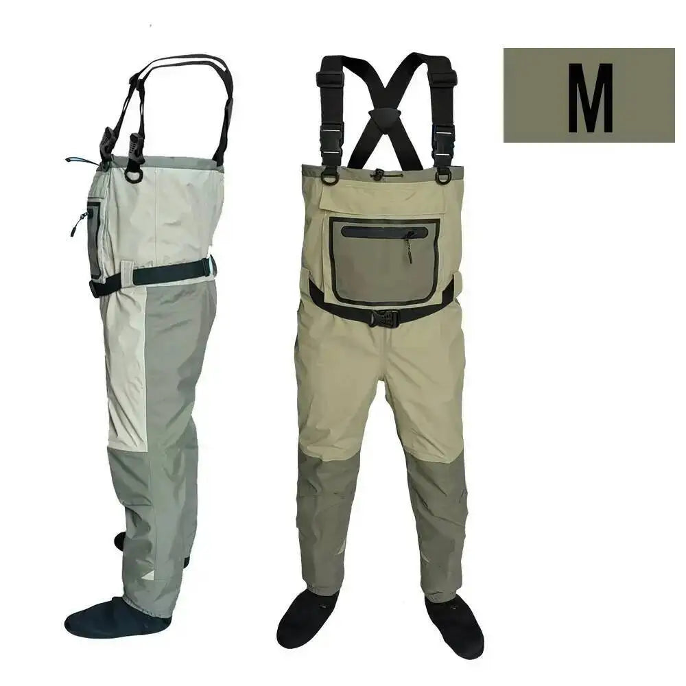 fly fishing tackle waders neoprene foot for men raft hunting Quick-dry Waterproof and breathable Children to adults
