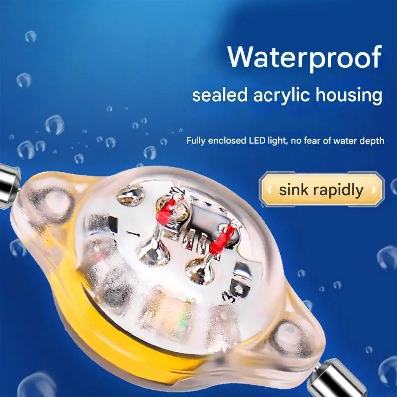 Saltwater Trolling Drop Fishing Lures Underwater Flasher Halibut Flasher Fishing Lures Lighted Fishing Spoons