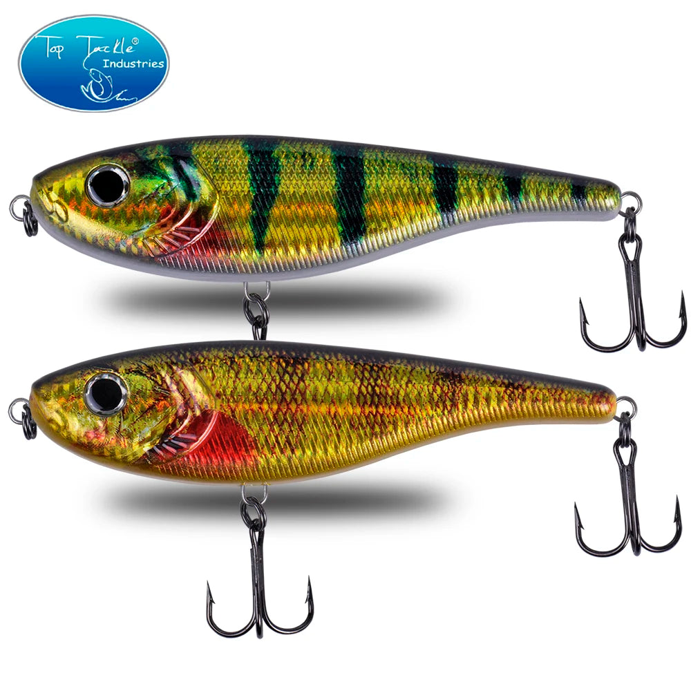 CF LURE 155mm 75g Balance Slow Sinking Jerk bait Fishing Lure Hard Baits Pike Fishing