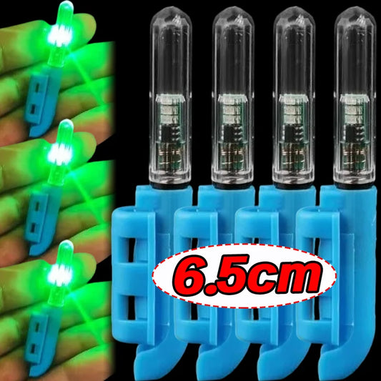 Rod Tip Light Fishing Bite Alarm Rod Tip Light with Multi Color Flash Sensor for Night Fishing Clip on Design Easy Install LED