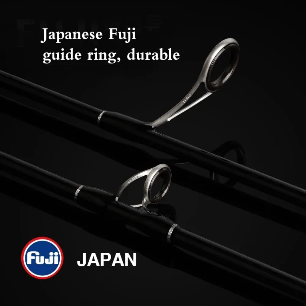 Fishing Fame - Chixi Fourth Generation - Fuji Guide Ring Ultralight Micro Bait Rod Super Soft UL Adjustment, Stream Lure Rod