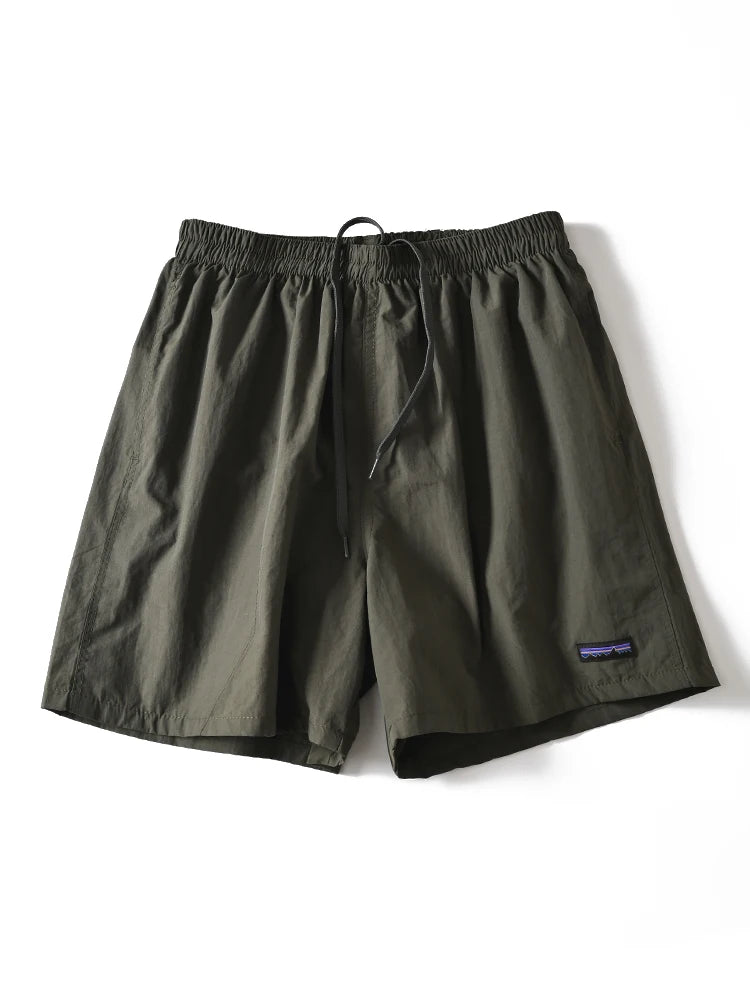 Men's Sporty Mesh Lined Quick Dry Breathable Summer Shorts Running Training Four-Quarter Pants Casual Loose Fit Youth Style