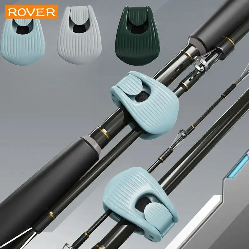 Universal Fishing Rod Holder: Compact, Wall-Mounted for Secure Storage of Lure, Raft Rock Fishing Rods. Portable Multi-Fix Clip