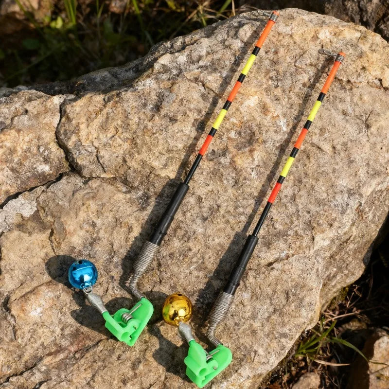 Fishing Bite Alarm Fishing Luminous Stick Waterproof LED Alert Shore Fish Road Skating Bait Detection Waterproof Steel Tackle