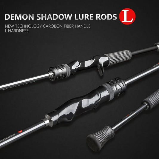 Magic Spinning Fishing Rod 1.68M 1.8M 1.98M 2.1M Moderate Fast Action Fishing Rod Lure 2-10g Line 2-10lb Light Casting Rod