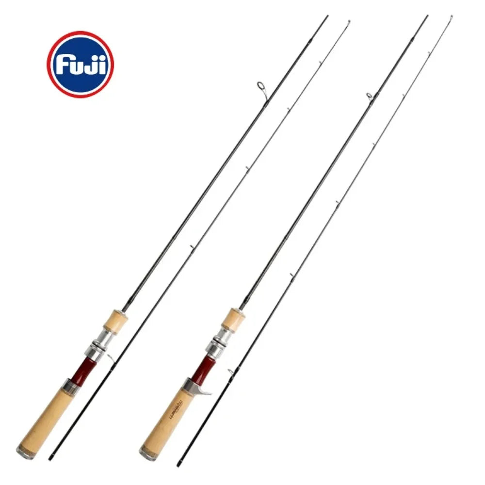 Fishing Fame - Chixi Fourth Generation - Fuji Guide Ring Ultralight Micro Bait Rod Super Soft UL Adjustment, Stream Lure Rod
